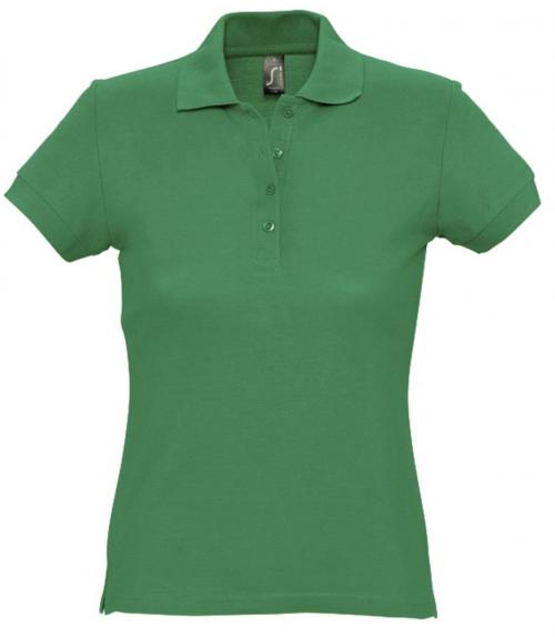 Рубашка поло женская Passion 170 ярко-зеленая, размер XXL