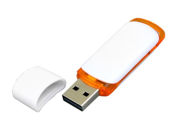 USB 2.0- флешка на 32 Гб с цветными вставками