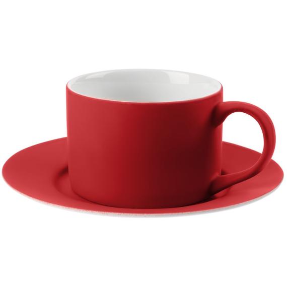 Набор для чая на 2 персоны Best Morning, красный