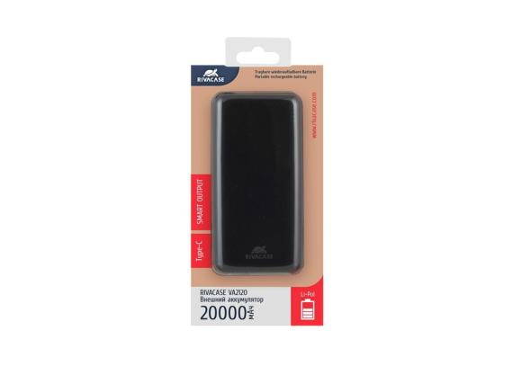 Внешний аккумулятор VA2120, 20000 mAh