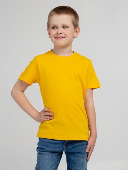Футболка детская Regent Kids 150 желтая, на рост 106-116 см (6 лет)