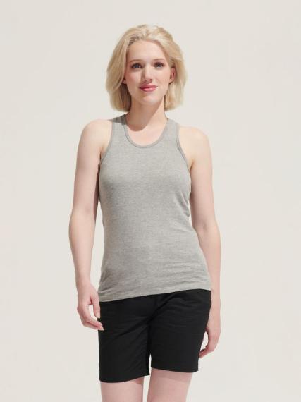 Майка женская Justin Women черная, размер L