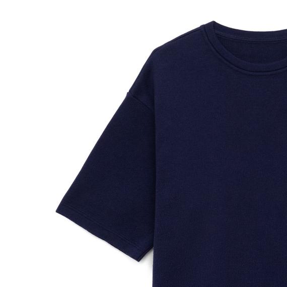 Джемпер с коротким рукавом Siluetti Volumica, темно-синий, размер XL/XXL
