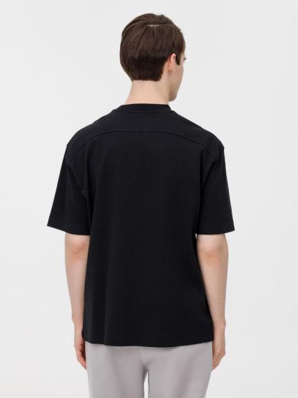 Футболка оверсайз унисекс Sideline, черная, размер XL/XXL
