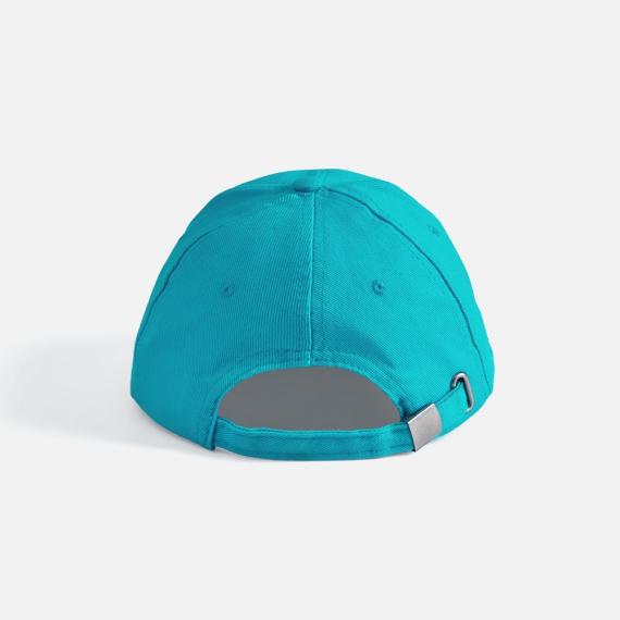 Бейсболка Buffalo, бирюзовая с белым