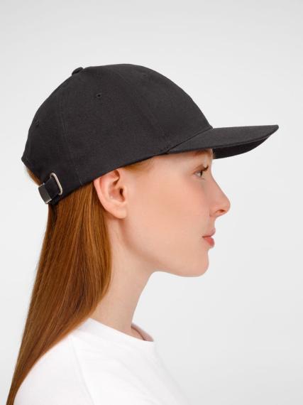 Бейсболка Buffalo, темно-серая (графит)