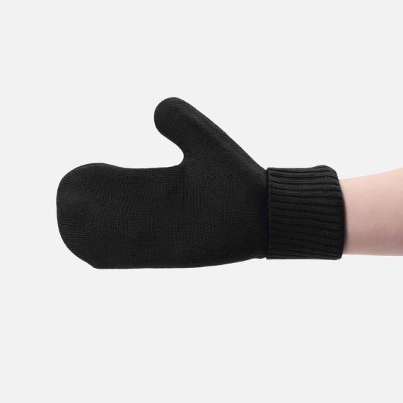 Варежки Yong, черные, размер L/XL