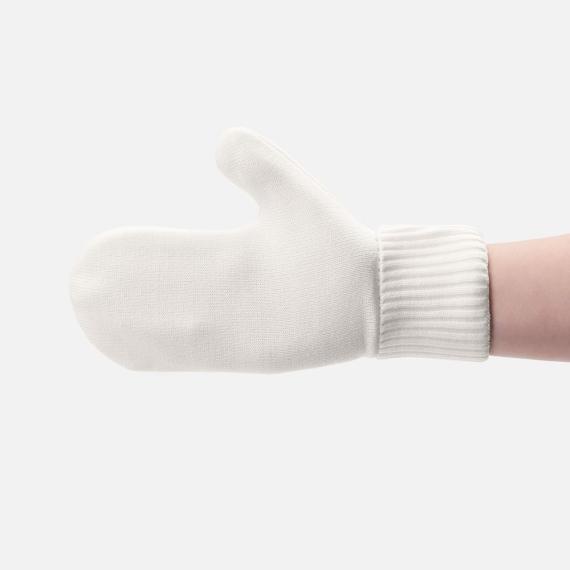 Варежки Yong, белые, размер L/XL