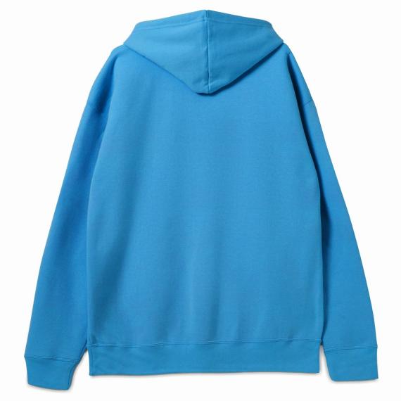 Толстовка с капюшоном Slam 320, бирюзовая, размер XS