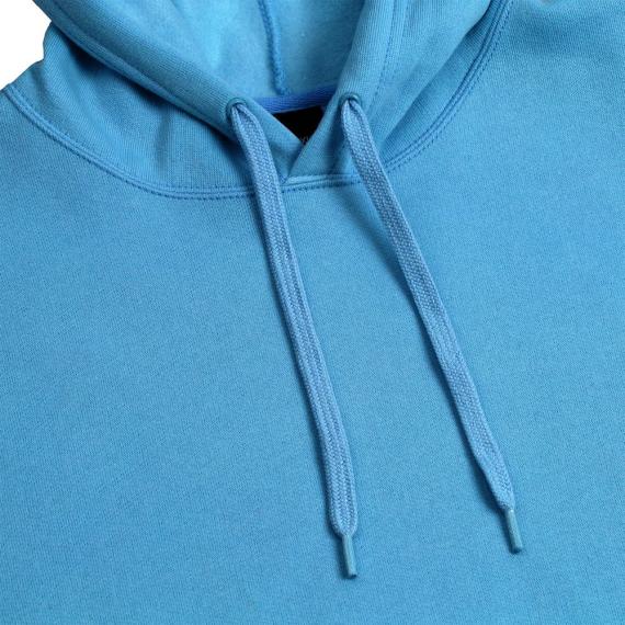 Толстовка с капюшоном Slam 320, бирюзовая, размер XS