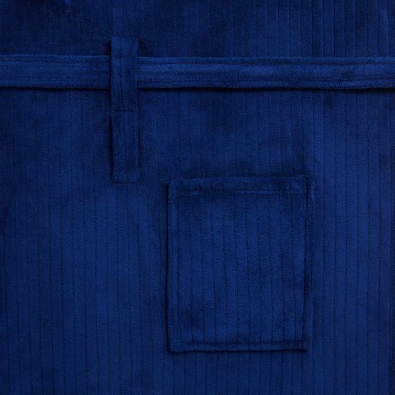 Халат флисовый Magic Mantle, темно-синий, размер XL/XXL