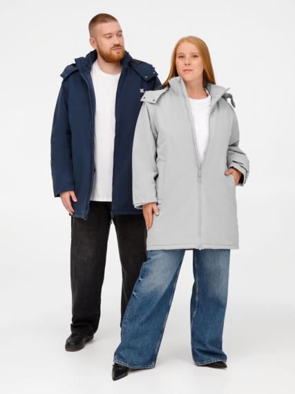 Куртка-парка унисекс Sfera, светло-серая, размер XL