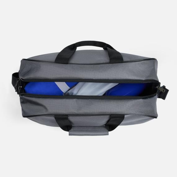 Спортивная сумка Atlantes, серая с черным