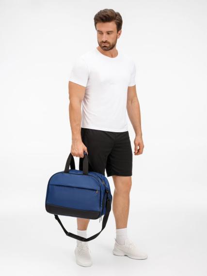 Спортивная сумка Atlantes, синяя с черным