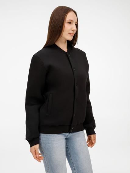 Бомбер унисекс AtmosWear, черный, размер S