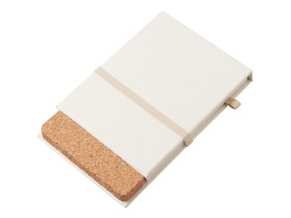 Блокнот А6 «Milky S» с подставкой из пробки