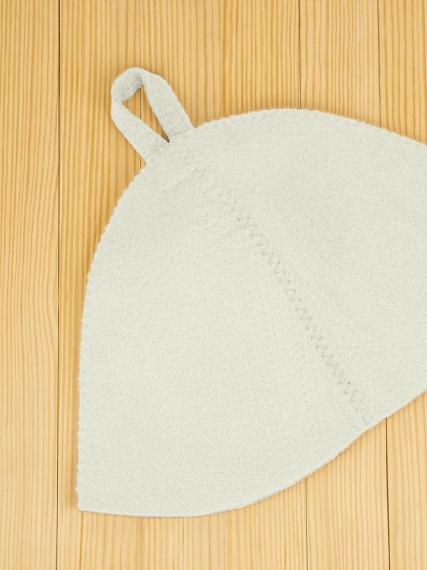 Банная шапка Heat Off, белая