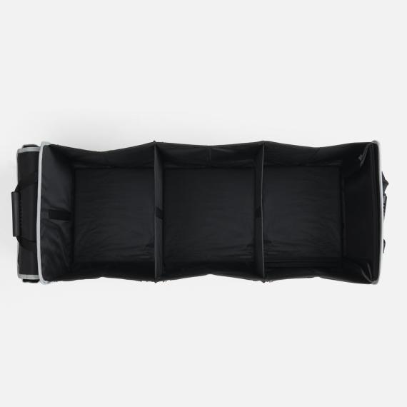 Органайзер в багажник с сумкой-холодильником Arranger, черный с серым