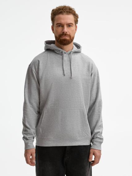 Худи унисекс Condor, серый меланж, размер 5XL