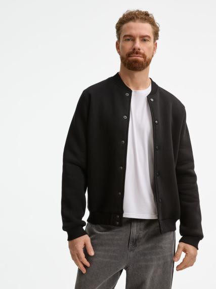 Бомбер унисекс AtmosWear, черный, размер M