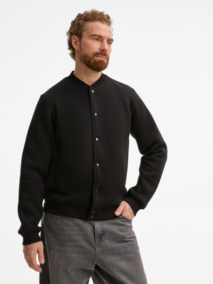 Бомбер унисекс AtmosWear, черный, размер M