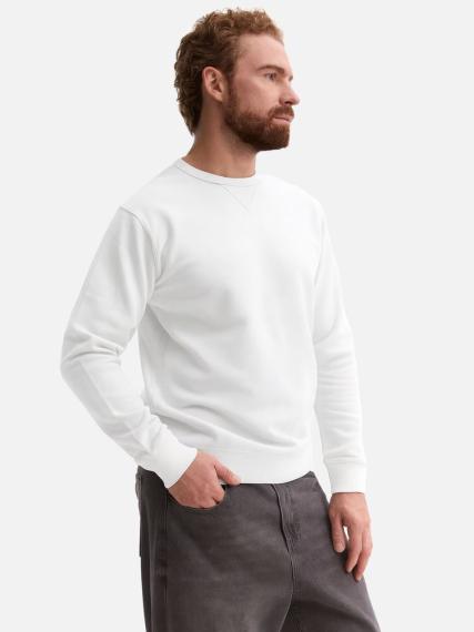 Толстовка унисекс Sully белая, размер L