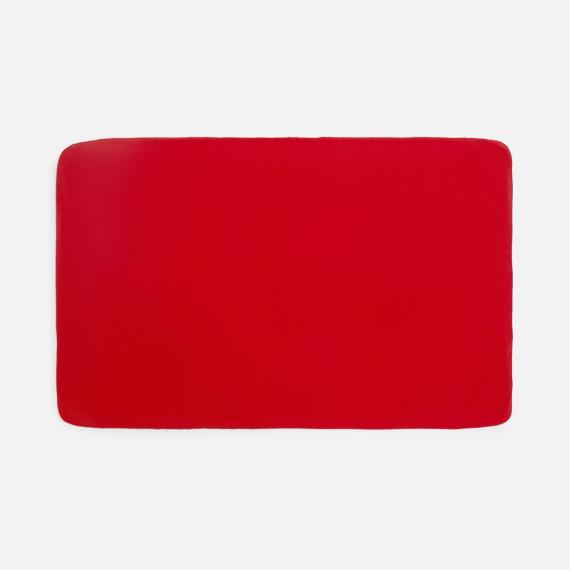 Флисовый плед Warm&Peace, красный