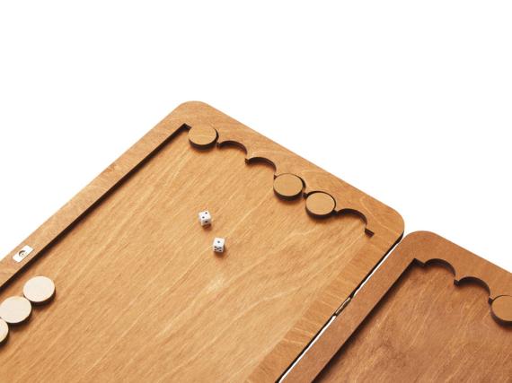 Деревянные нарды «Moves»