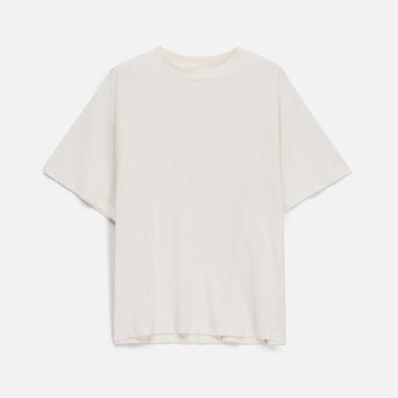 Футболка унисекс T2, молочно-белая, размер XS/S