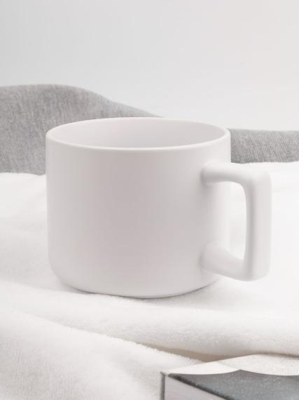 Чашка Jumbo в коробке матовая, белая