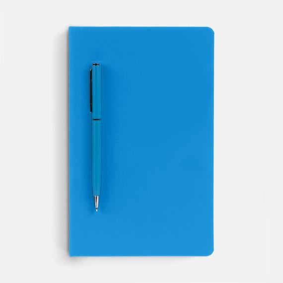 Ежедневник Magnet Shall, недатированный, голубой