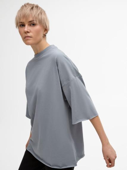 Футболка унисекс T1, серая, размер XS/S