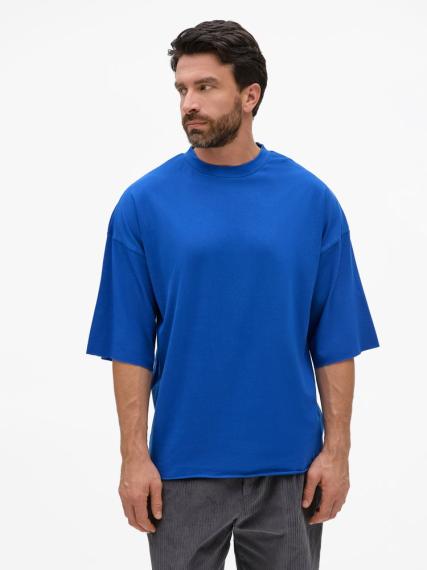 Футболка унисекс T1, синяя, размер XS/S