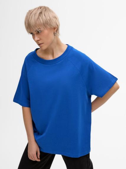 Футболка унисекс T2, синяя, размер XS/S