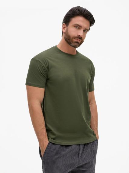 Футболка Regent 150 темный хaки, размер M