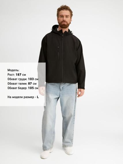 Куртка мужская с капюшоном Replay Men 340 черная, размер XS