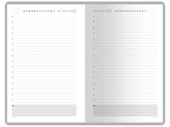 Ежедневник недатированный А5 «Mercury»