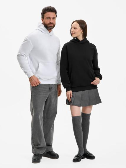 Худи унисекс оверсайз Daylero, белое, размер XS/S