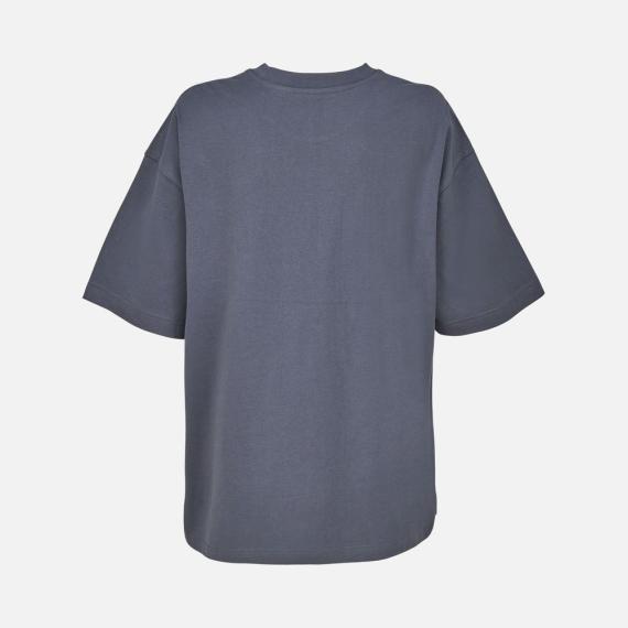 Футболка оверсайз женская Boxy Women, темно-серая (графит), размер XS