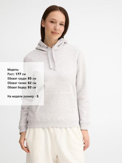 Толстовка женская Spencer Women, светло-серый меланж, размер S
