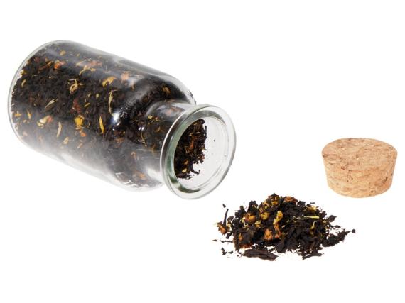 Чай черный с соком ананаса, манго, маракуйей и календулой, мини