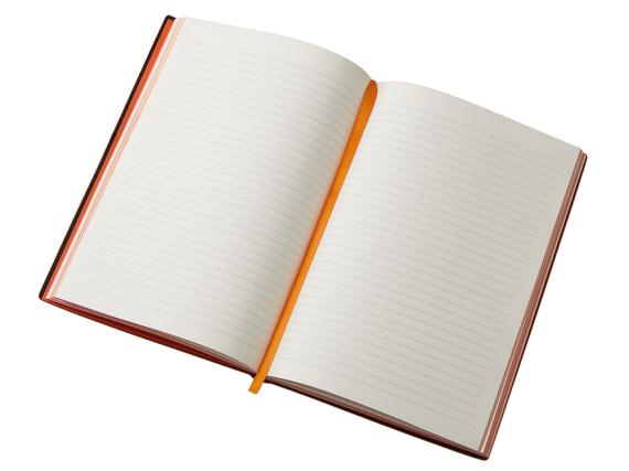 Блокнот в гибкой обложке А5 «C1» софт-тач