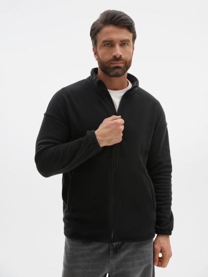 Куртка флисовая унисекс Nebo, черная, размер M