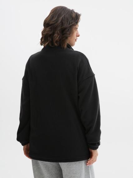 Куртка флисовая унисекс Nebo, черная, размер M