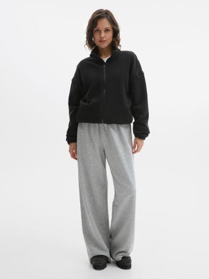 Куртка флисовая унисекс Nebo, черная, размер M