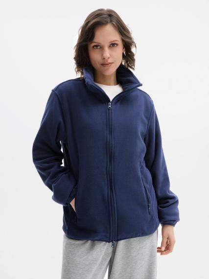 Куртка флисовая унисекс Ben Mac, темно-синяя, размер S