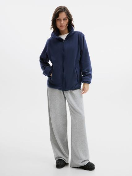 Куртка флисовая унисекс Ben Mac, темно-синяя, размер S