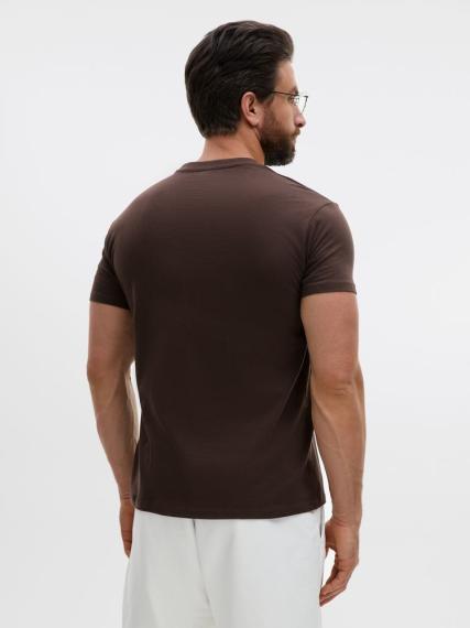 Футболка Regent 150 темно-коричневая (шоколад), размер XS