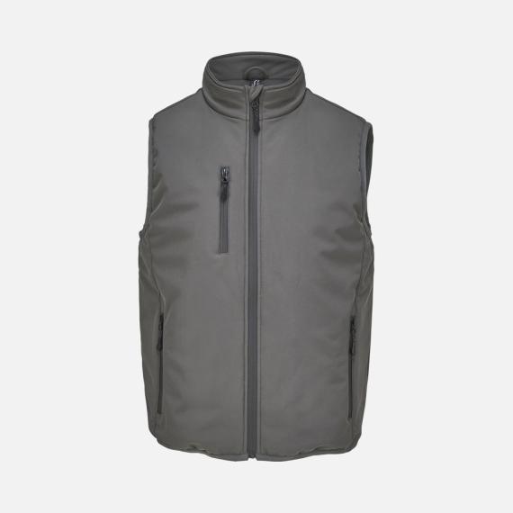 Жилет софтшелл унисекс Falcon BW, темно-серый, размер XS