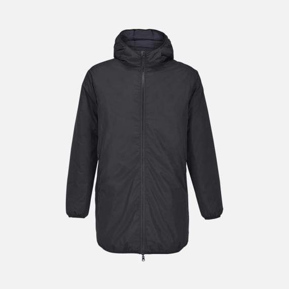 Куртка-парка унисекс Reverse, черная, размер XS